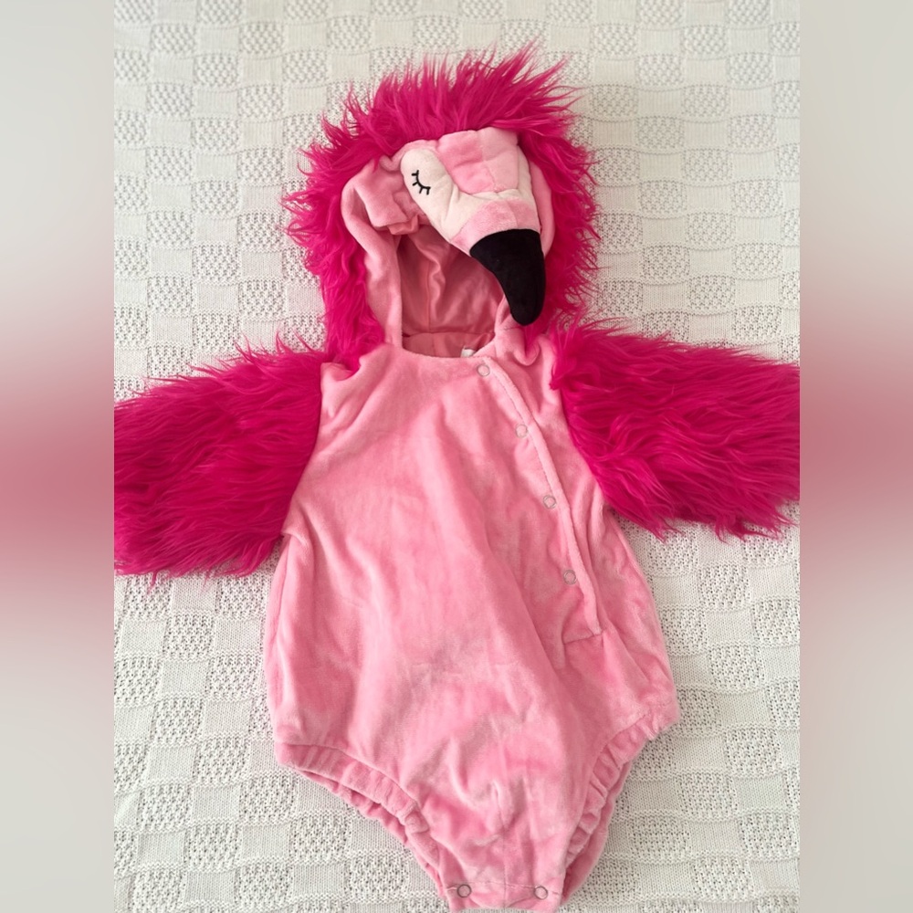 Pottery Barn Kids Flamingo Costume 6-12 months